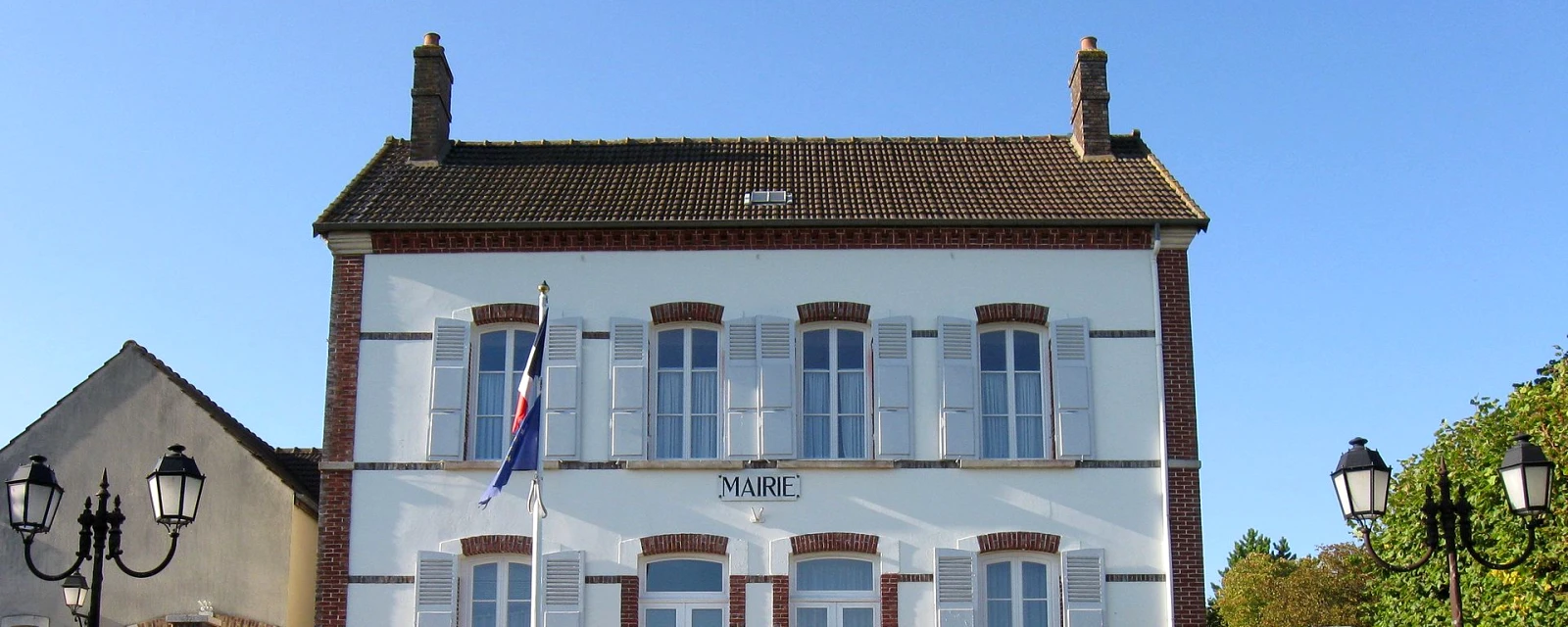 Vue de Courcelles-en-Bassée, Seine-et-Marne
