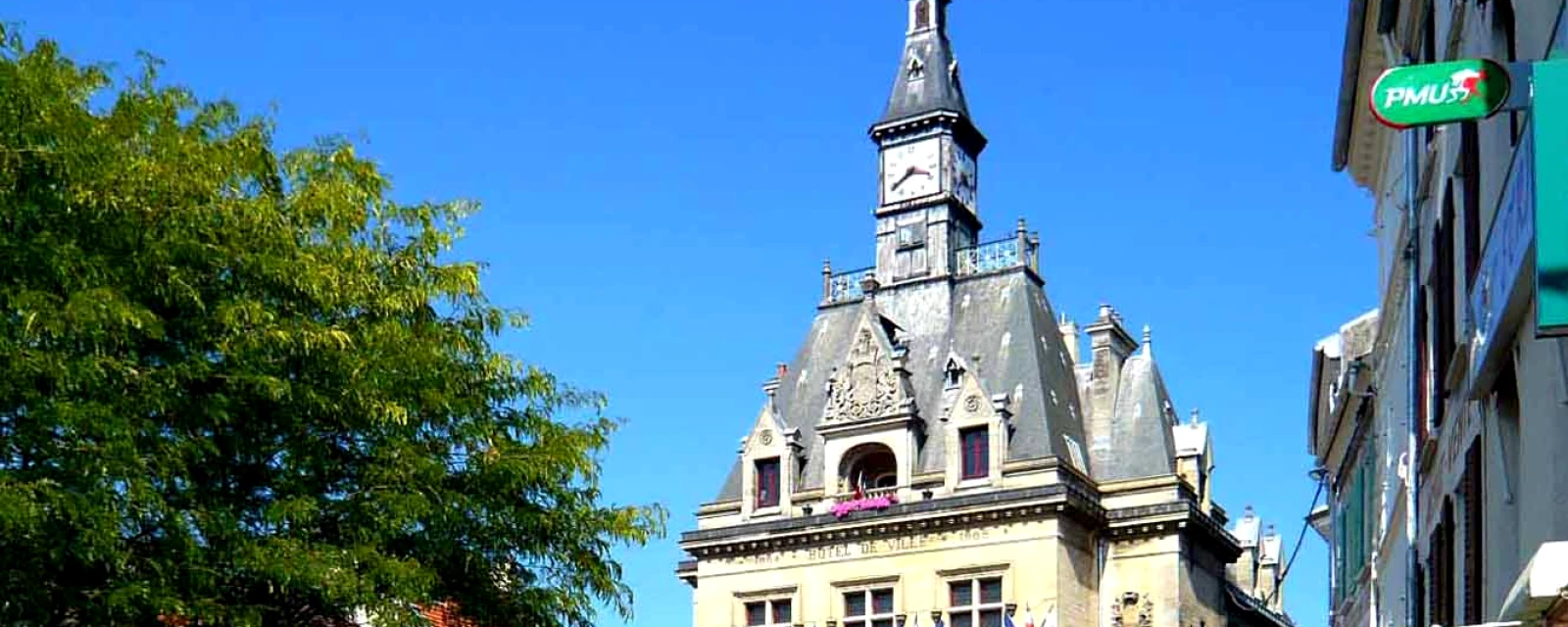 Vue de La Ferté-sous-Jouarre, Seine-et-Marne