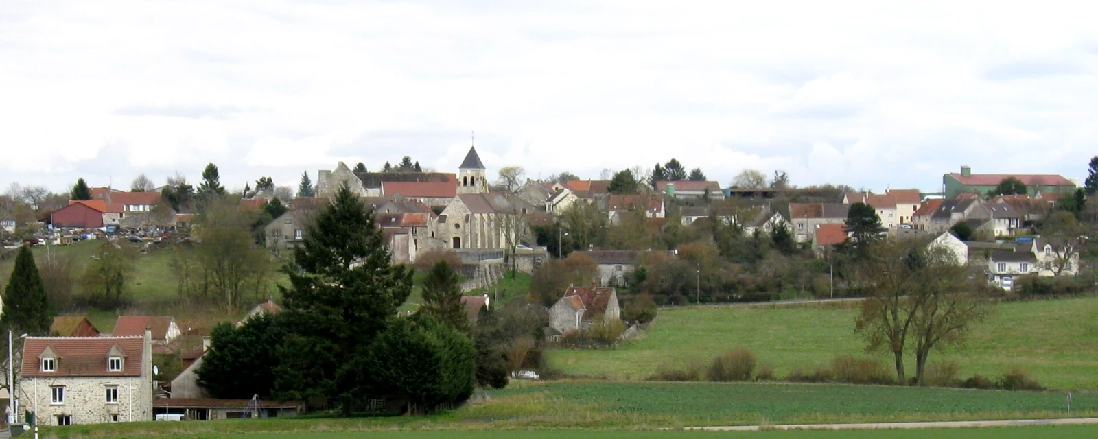 Vue de Germigny-sous-Coulombs, Seine-et-Marne