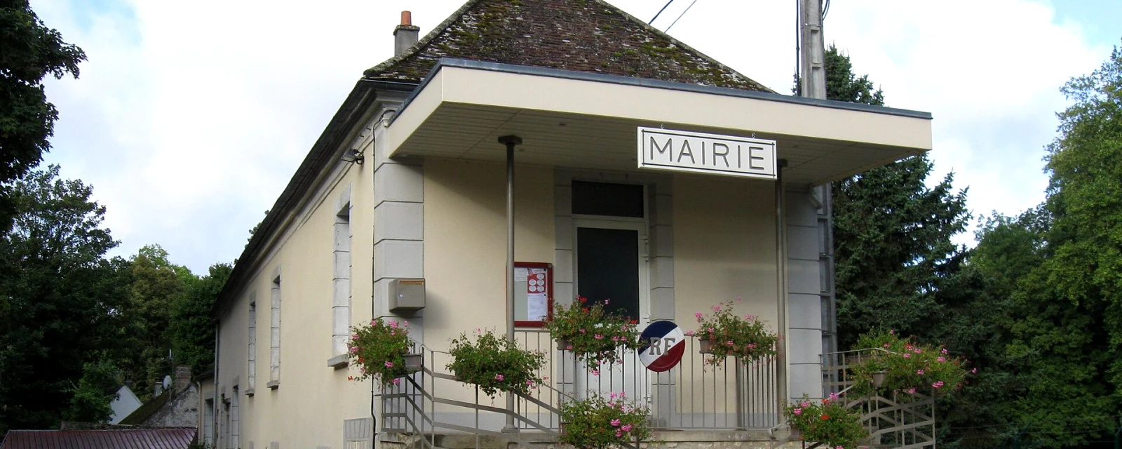 Vue de Gurcy-le-Châtel, Seine-et-Marne