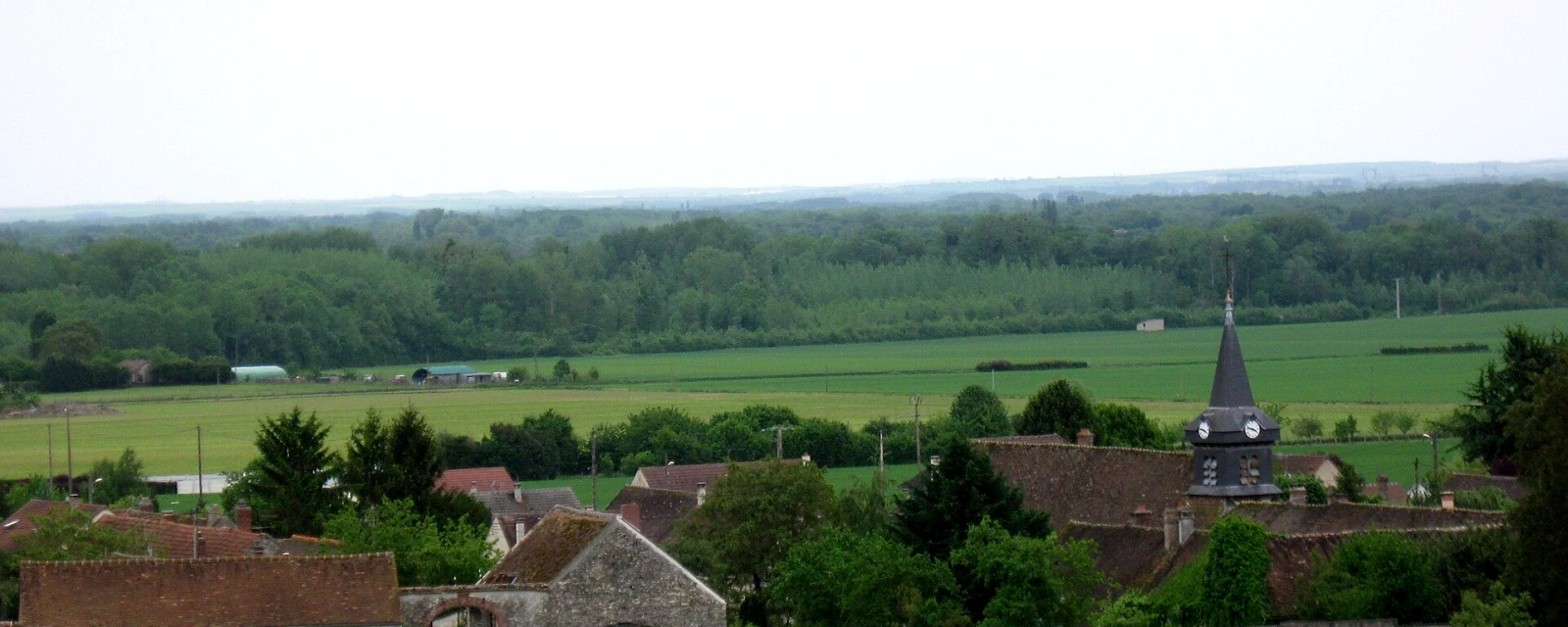 Vue de Luisetaines, Seine-et-Marne