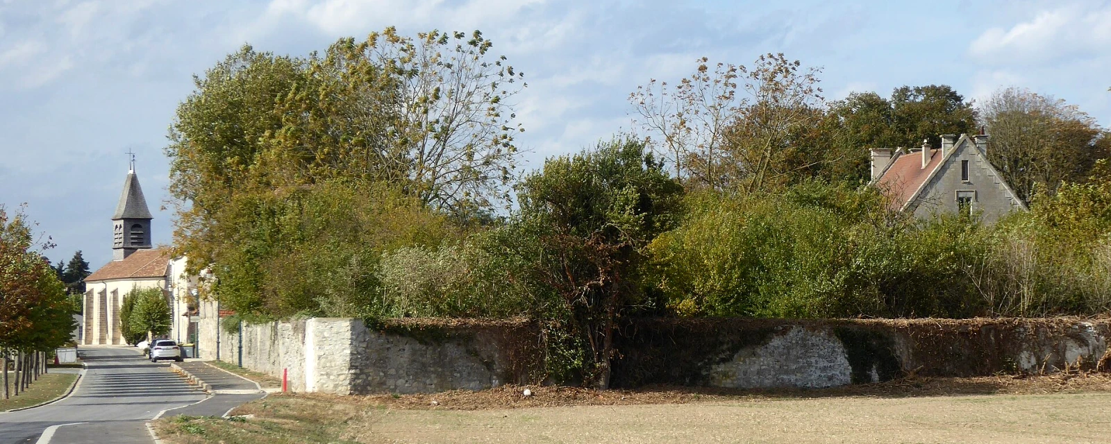 Vue de Mauregard, Seine-et-Marne