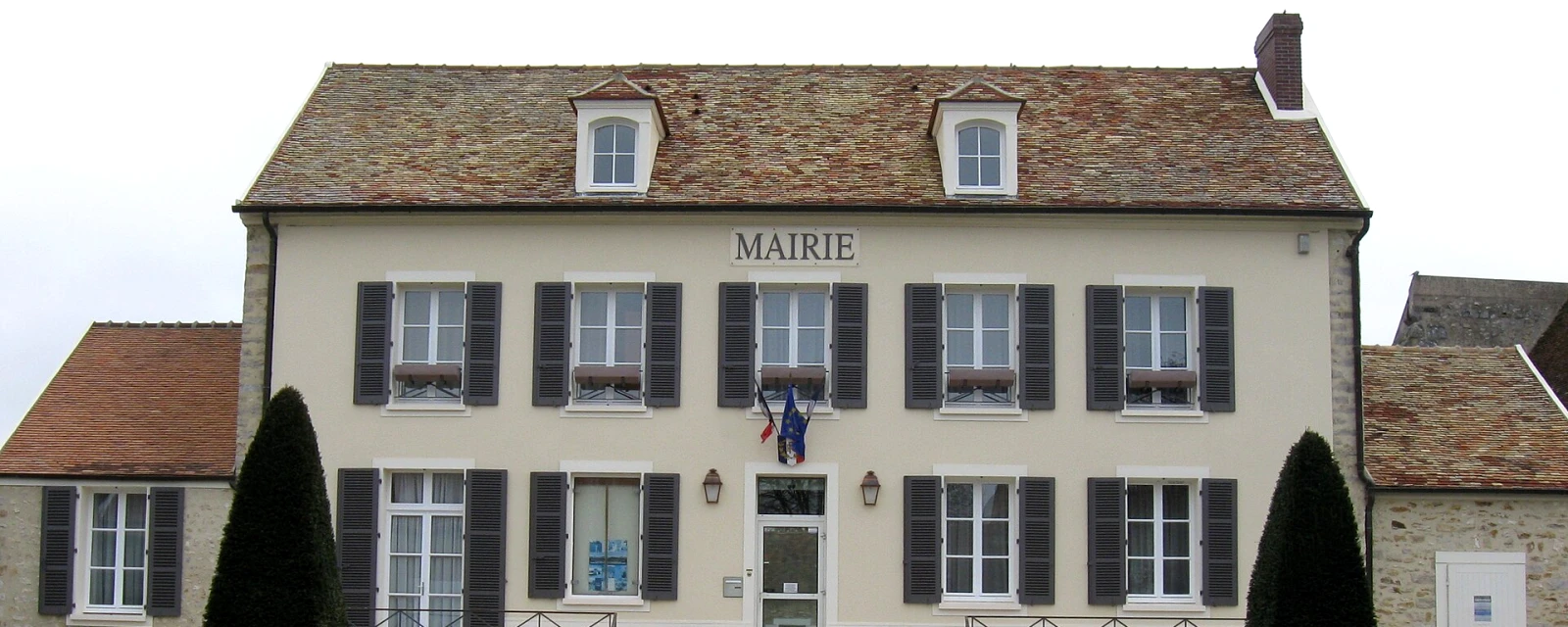 Vue de Montereau-sur-le-Jard, Seine-et-Marne