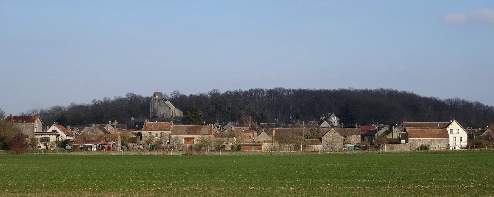 Vue de Montmachoux, Seine-et-Marne