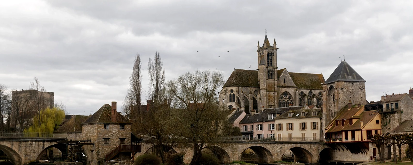 Vue de Moret-Loing-et-Orvanne, Seine-et-Marne