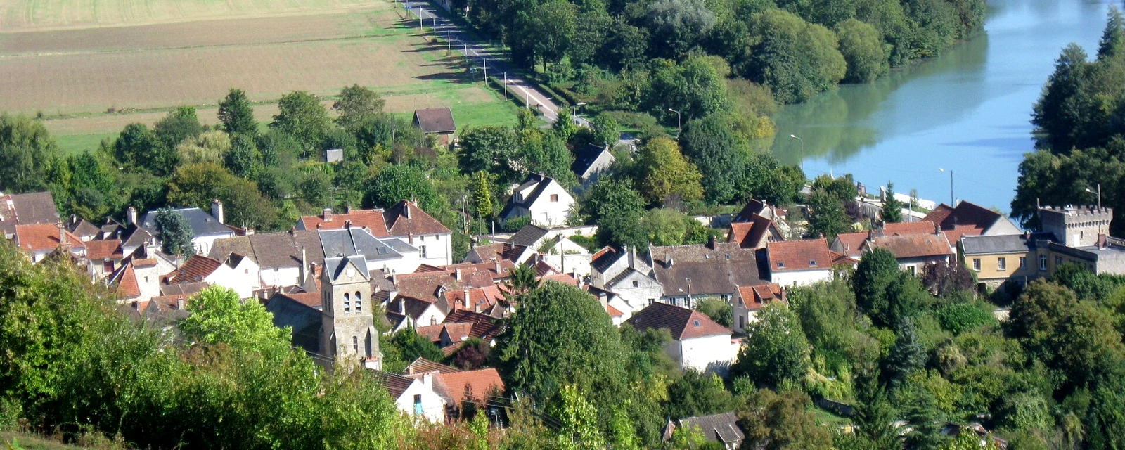 Vue de Nanteuil-sur-Marne, Seine-et-Marne