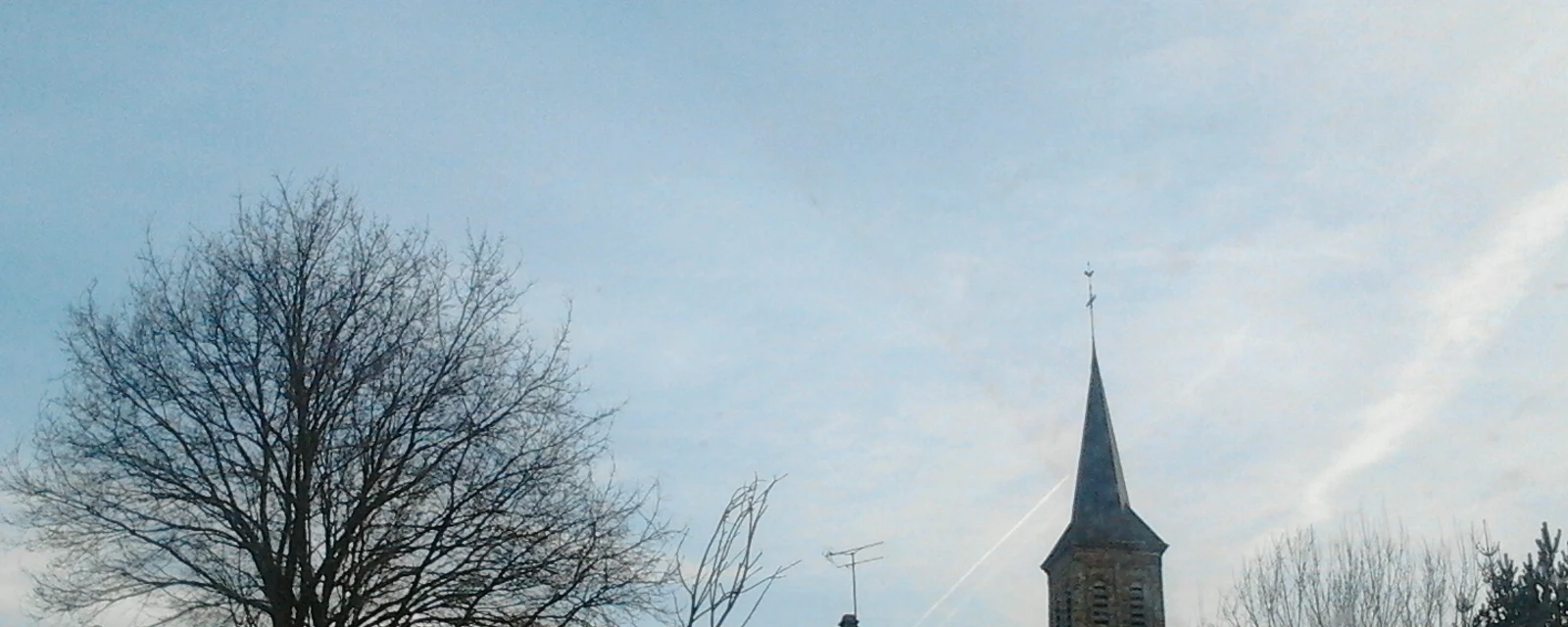 Vue de Saint-Denis-lès-Rebais, Seine-et-Marne