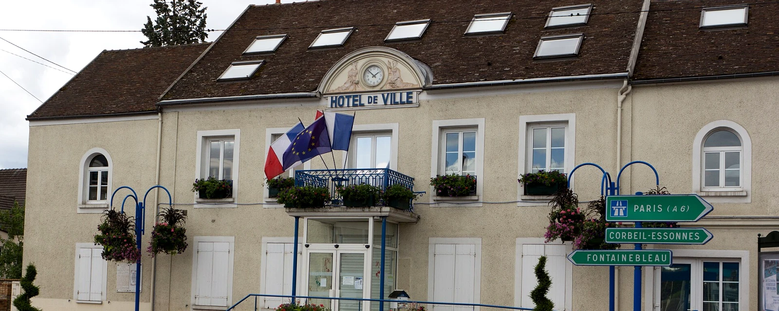 Vue de Saint-Fargeau-Ponthierry, Seine-et-Marne