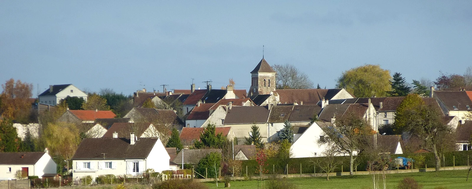 Vue de Saint-Fiacre, Seine-et-Marne
