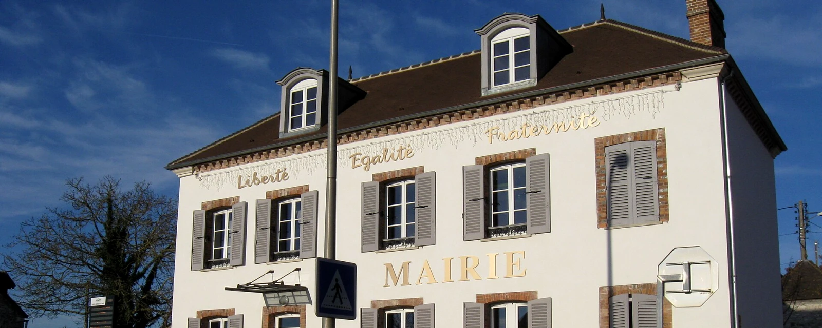 Vue de Saint-Germain-Laval, Seine-et-Marne