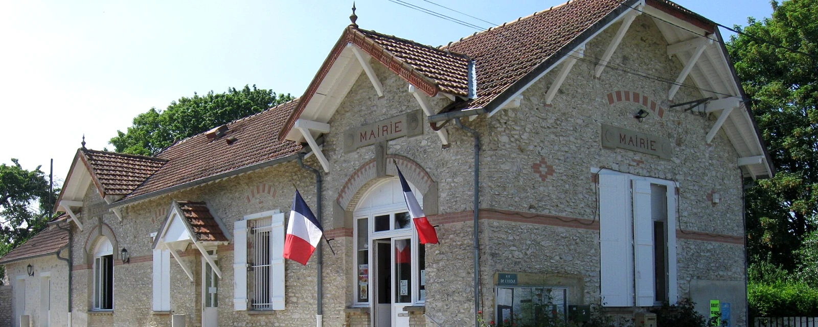 Vue de Saint-Just-en-Brie, Seine-et-Marne