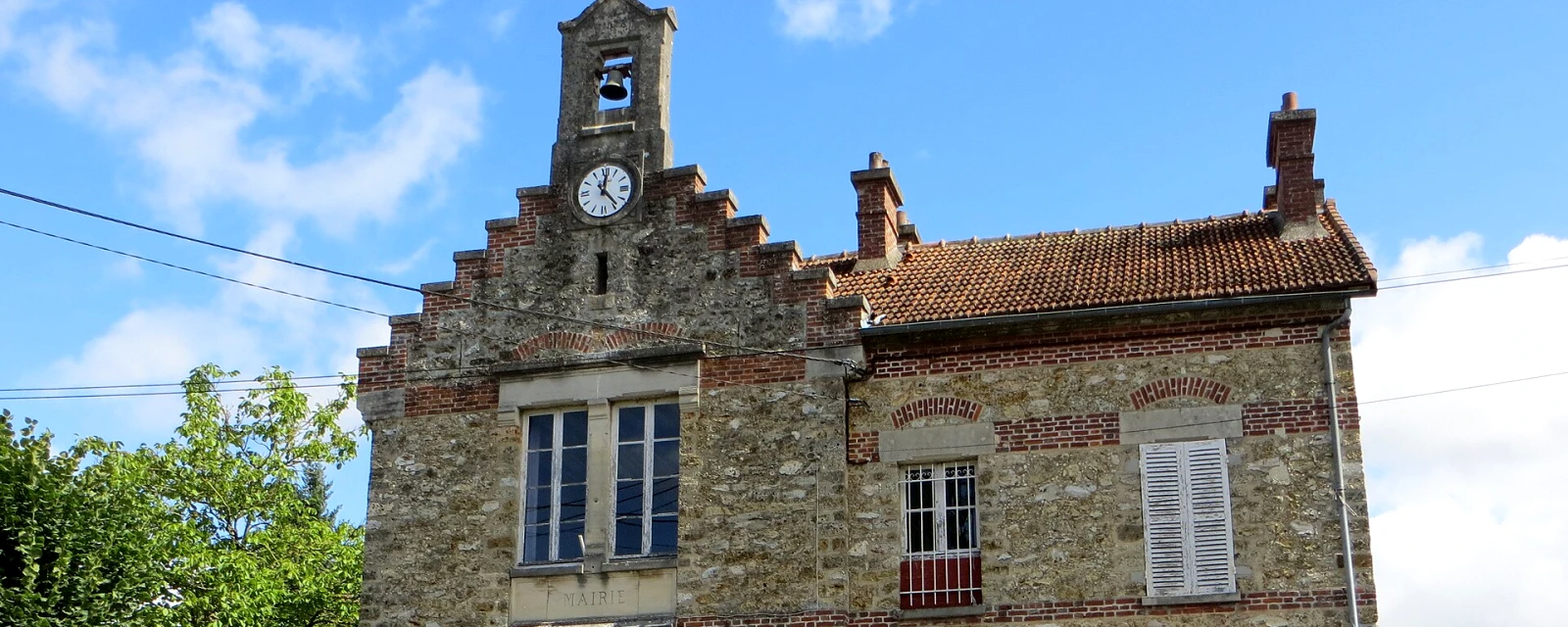 Vue de Saint-Ouen-sur-Morin, Seine-et-Marne