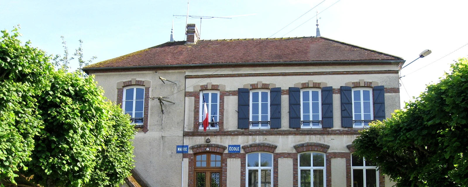 Vue de Vieux-Champagne, Seine-et-Marne