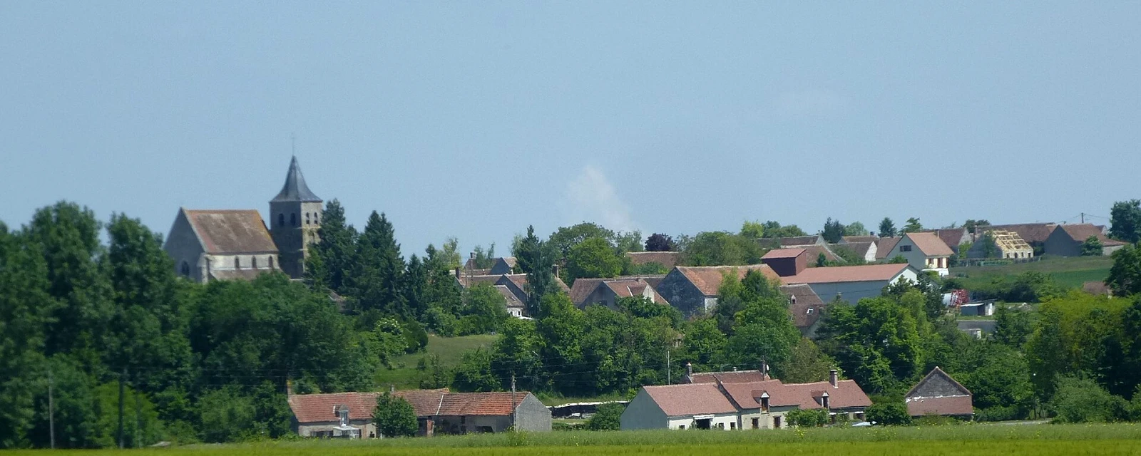 Vue de Villenauxe-la-Petite, Seine-et-Marne