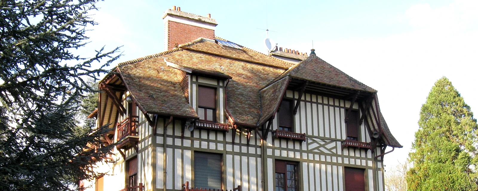 Vue de Villiers-en-Bière, Seine-et-Marne