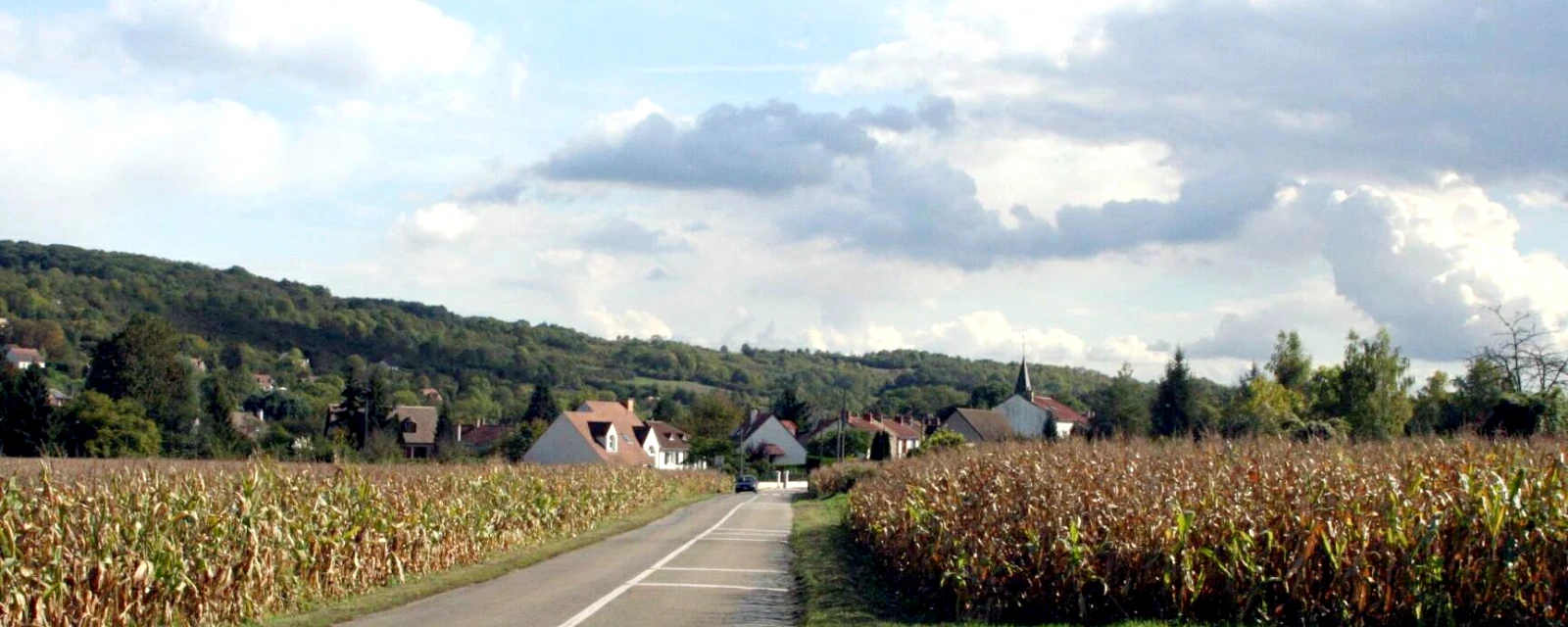 Vue de Aulnay-sur-Mauldre, Yvelines