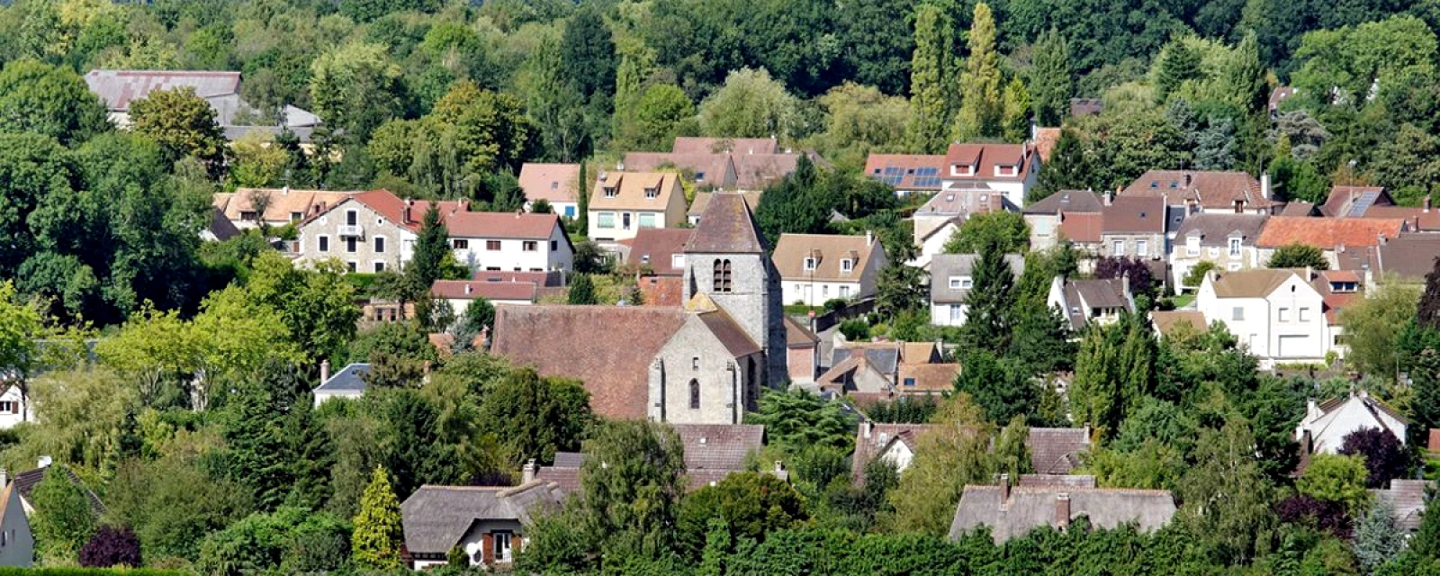 Vue de Cernay-la-Ville, Yvelines