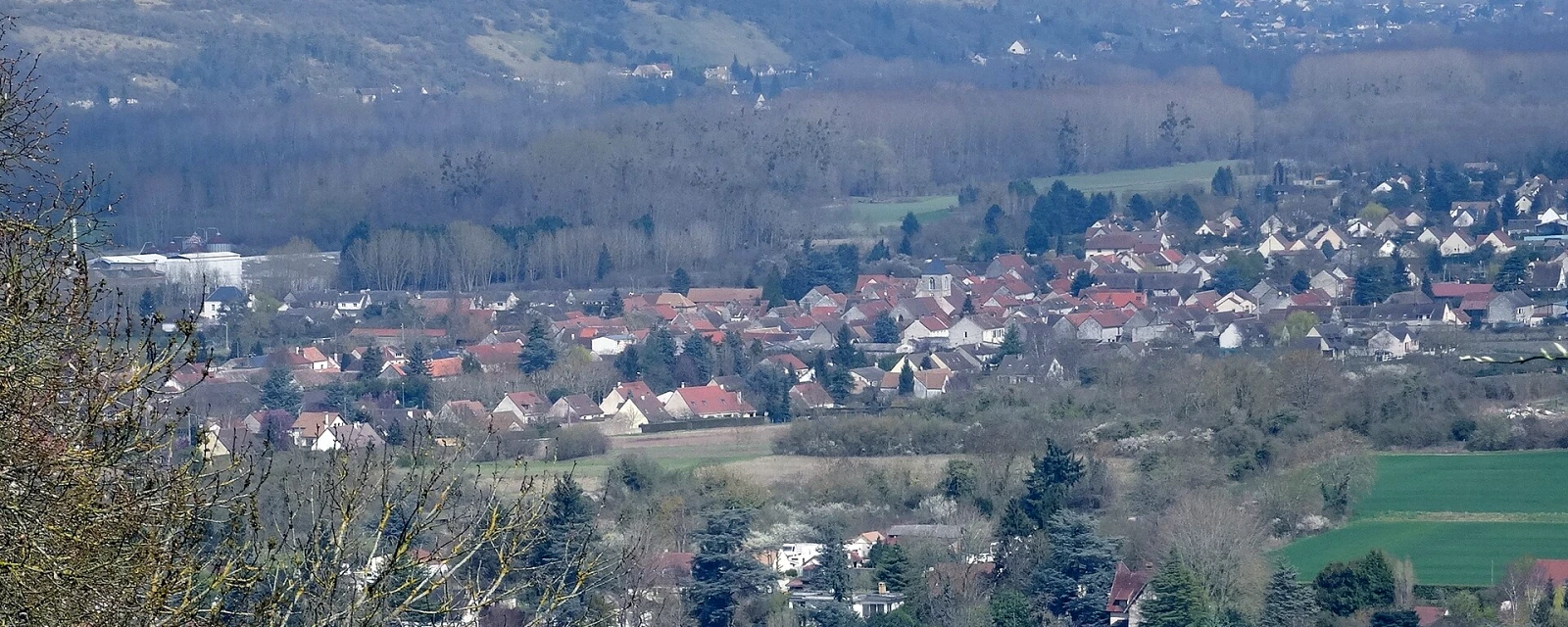 Vue de Limetz-Villez, Yvelines