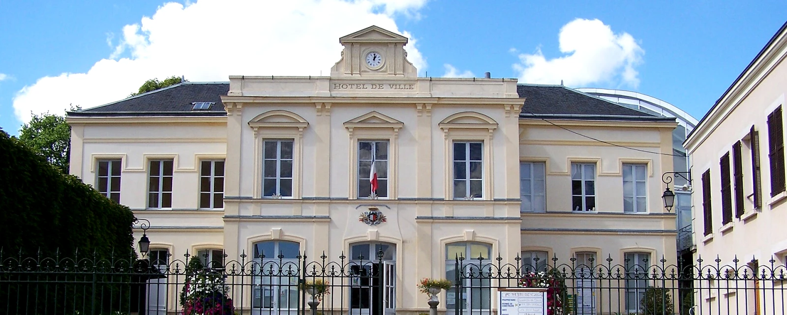 Vue de Maule, Yvelines