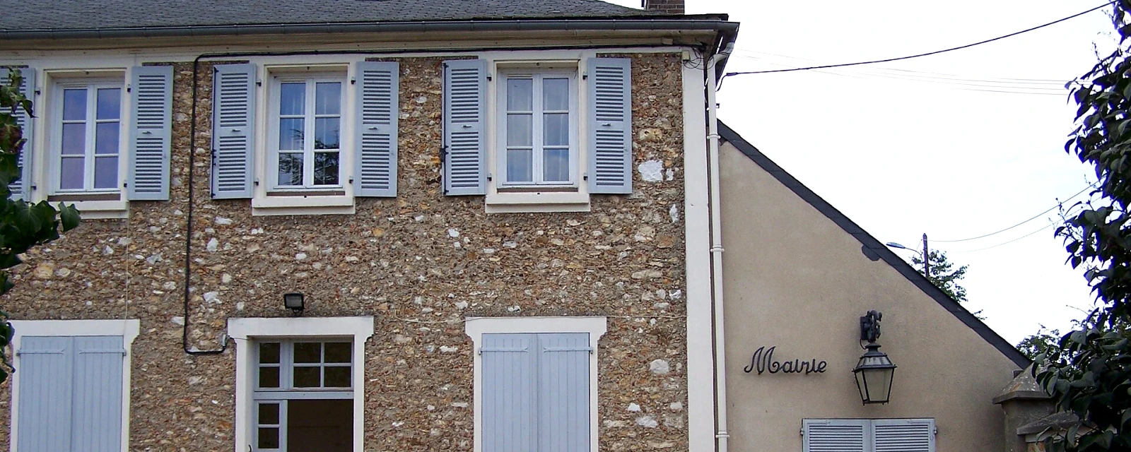 Vue de Saint-Martin-des-Champs, Yvelines