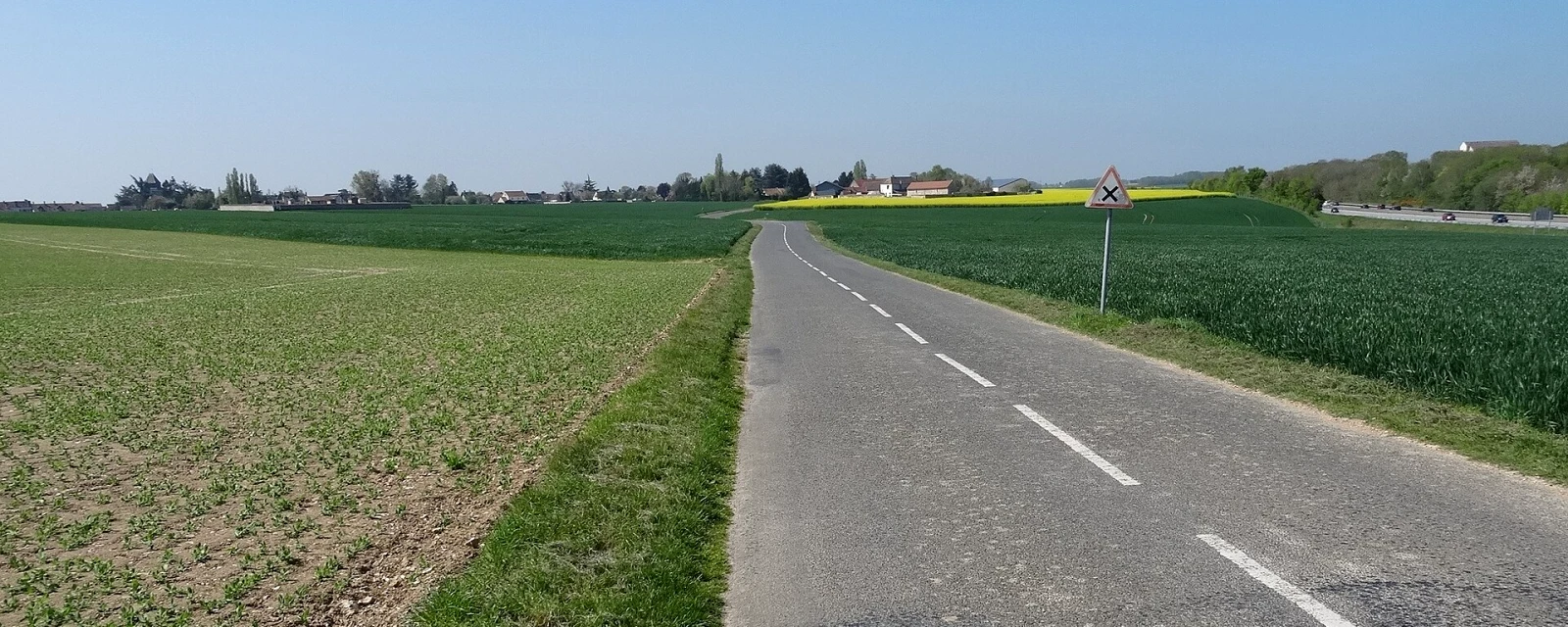 Vue de La Villeneuve-en-Chevrie, Yvelines