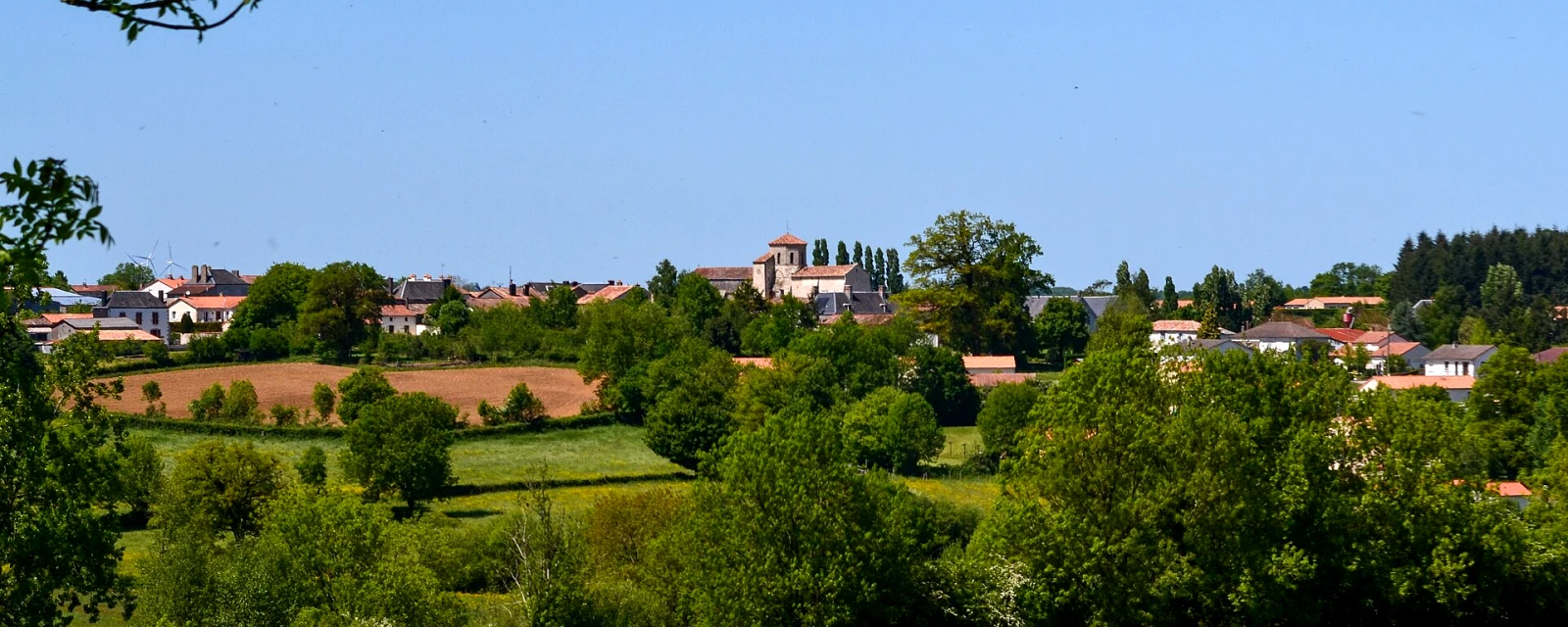 Vue de Allonne, Deux-Sèvres