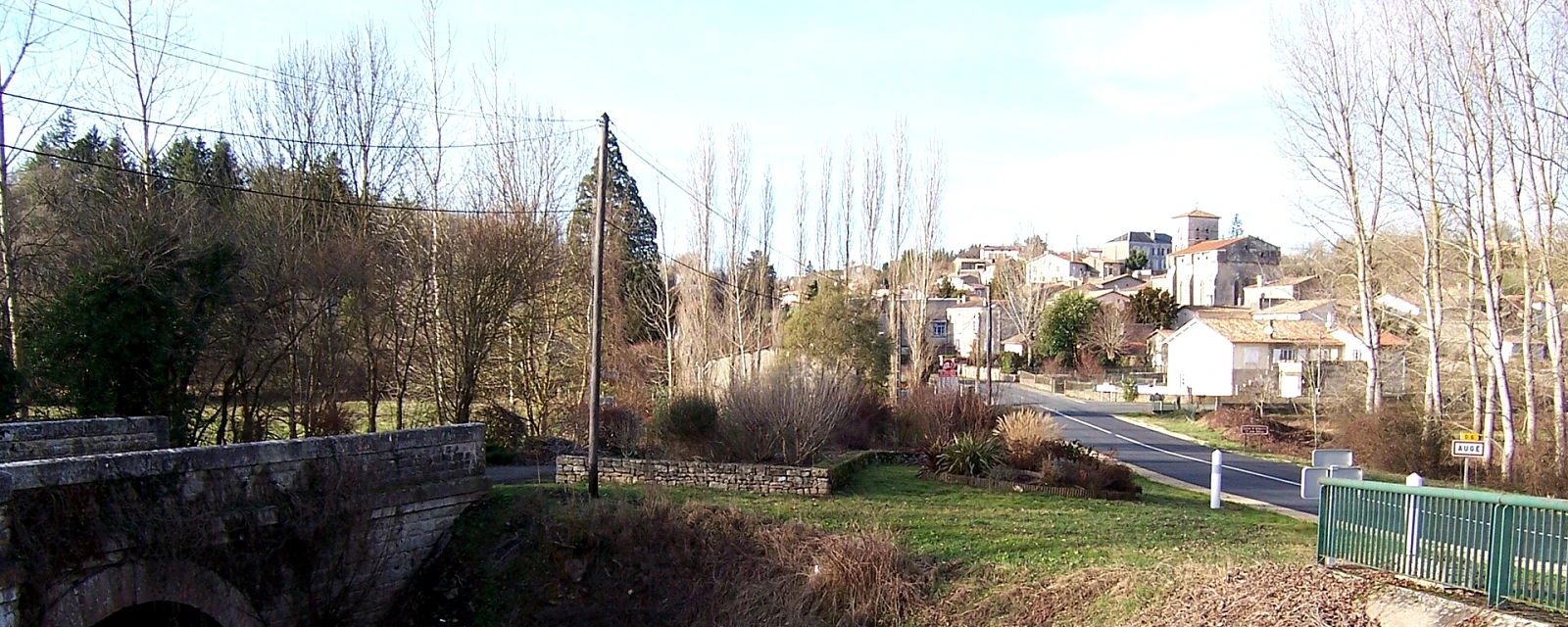 Vue de Augé, Deux-Sèvres