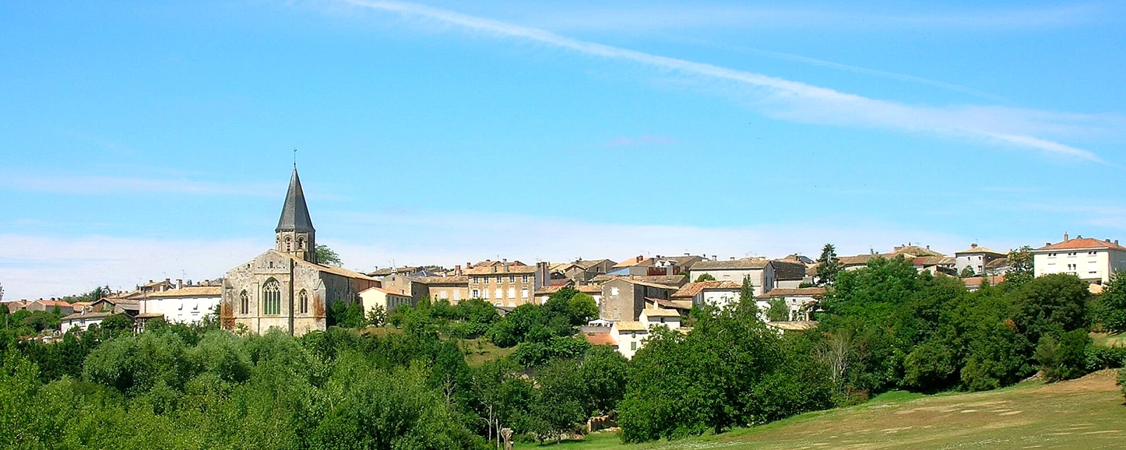 Vue de Champdeniers, Deux-Sèvres