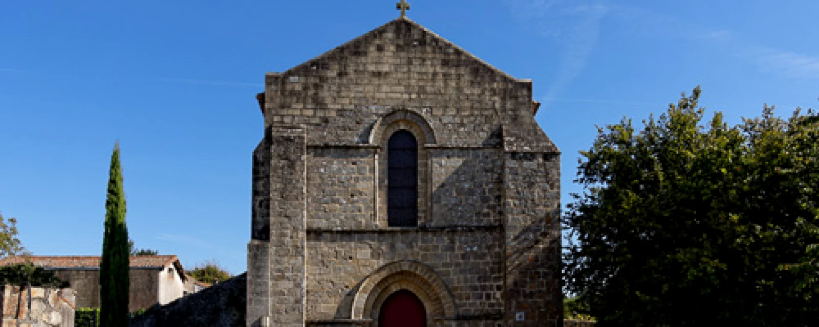 Vue de Châtillon-sur-Thouet, Deux-Sèvres