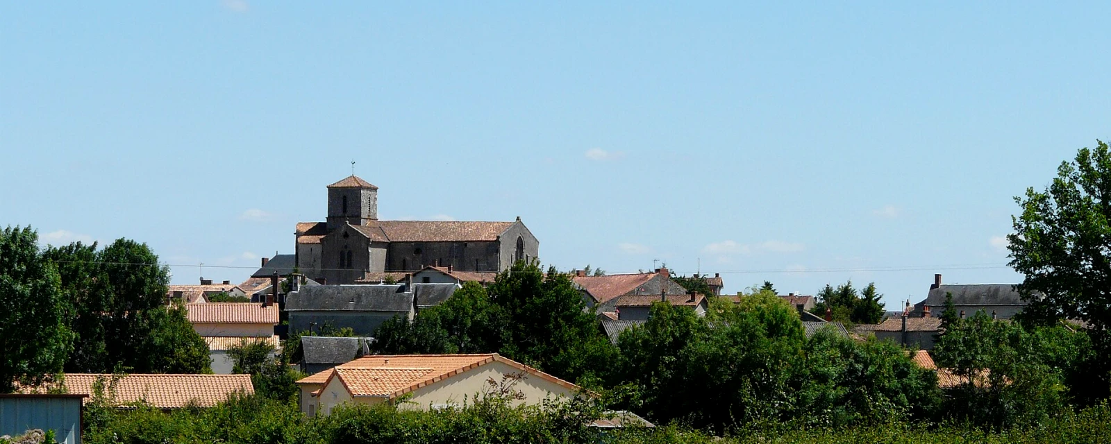 Vue de Gourgé, Deux-Sèvres