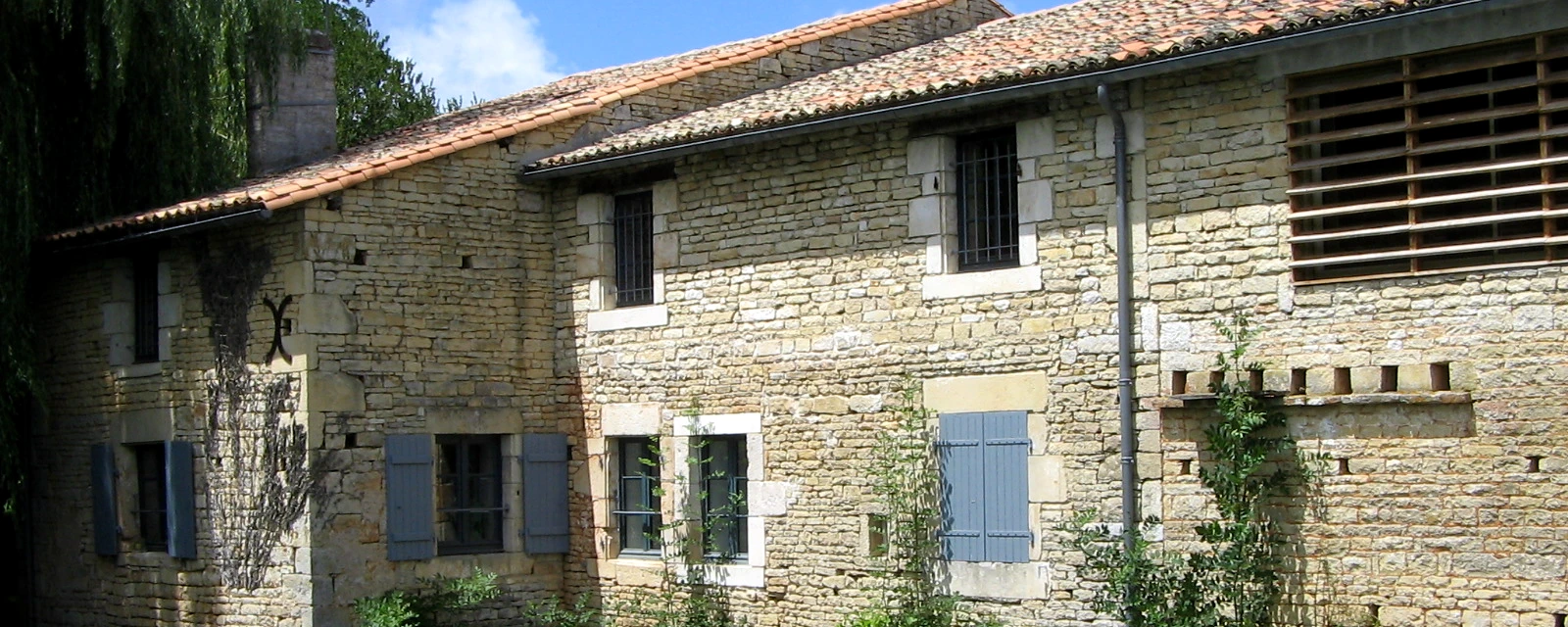 Vue de Lezay, Deux-Sèvres