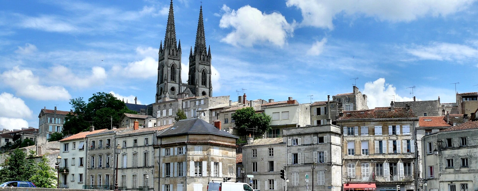 Vue de Niort, Deux-Sèvres