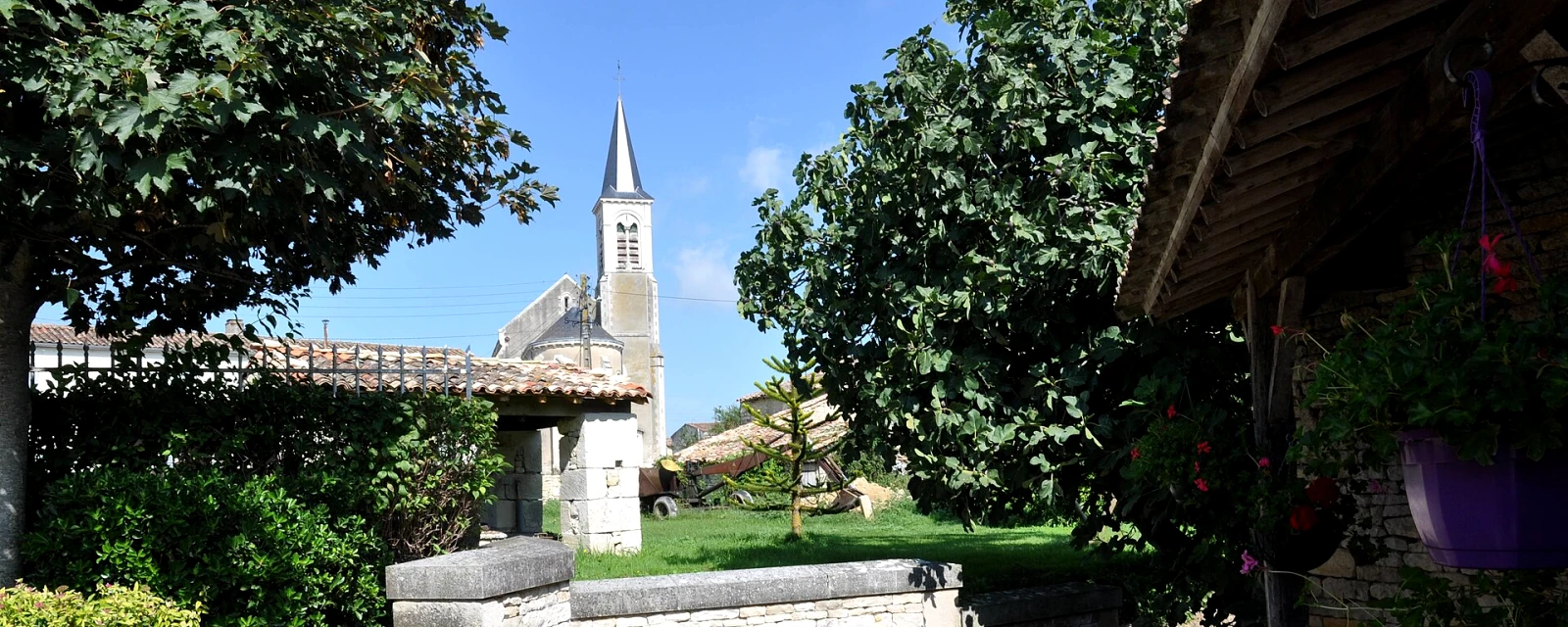 Vue de Saint-Georges-de-Rex, Deux-Sèvres