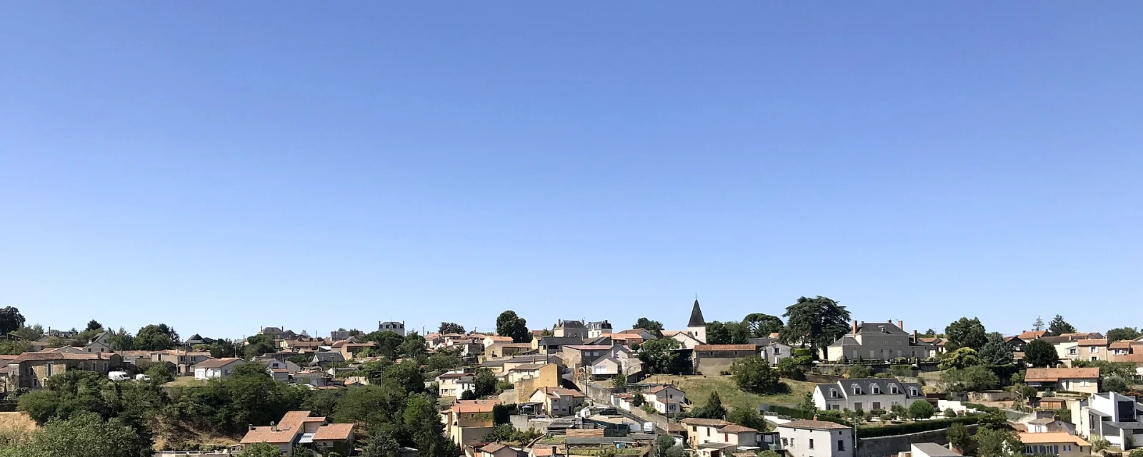 Vue de Saint-Jacques-de-Thouars, Deux-Sèvres