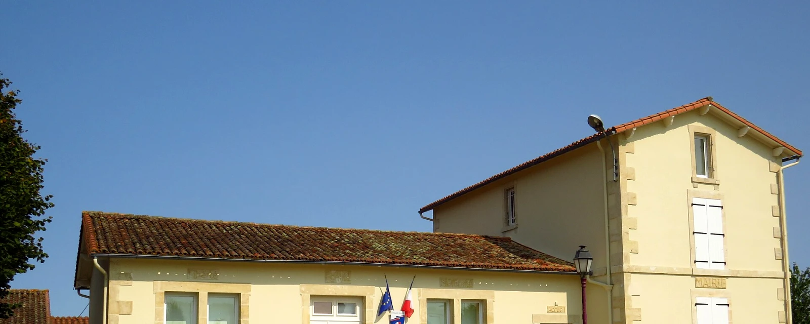 Vue de Saint-Martin-de-Saint-Maixent, Deux-Sèvres