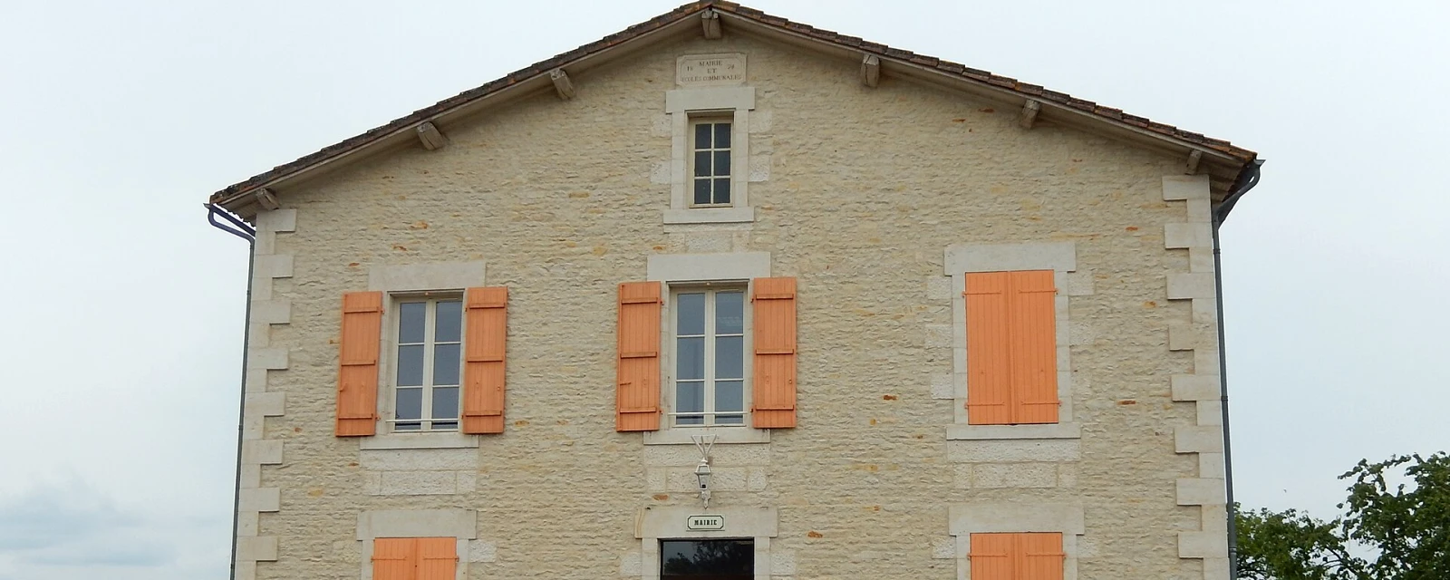 Vue de Saint-Romans-des-Champs, Deux-Sèvres