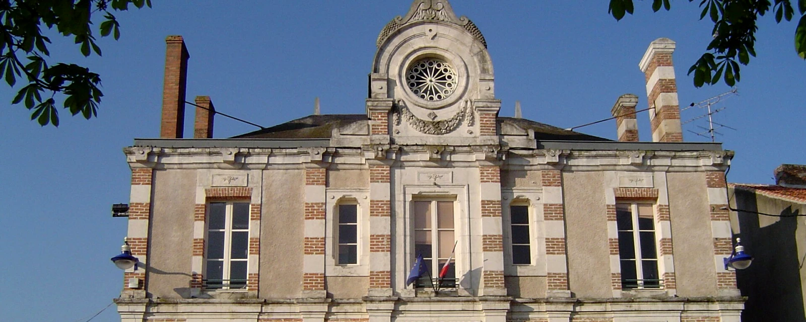 Vue de Thénezay, Deux-Sèvres