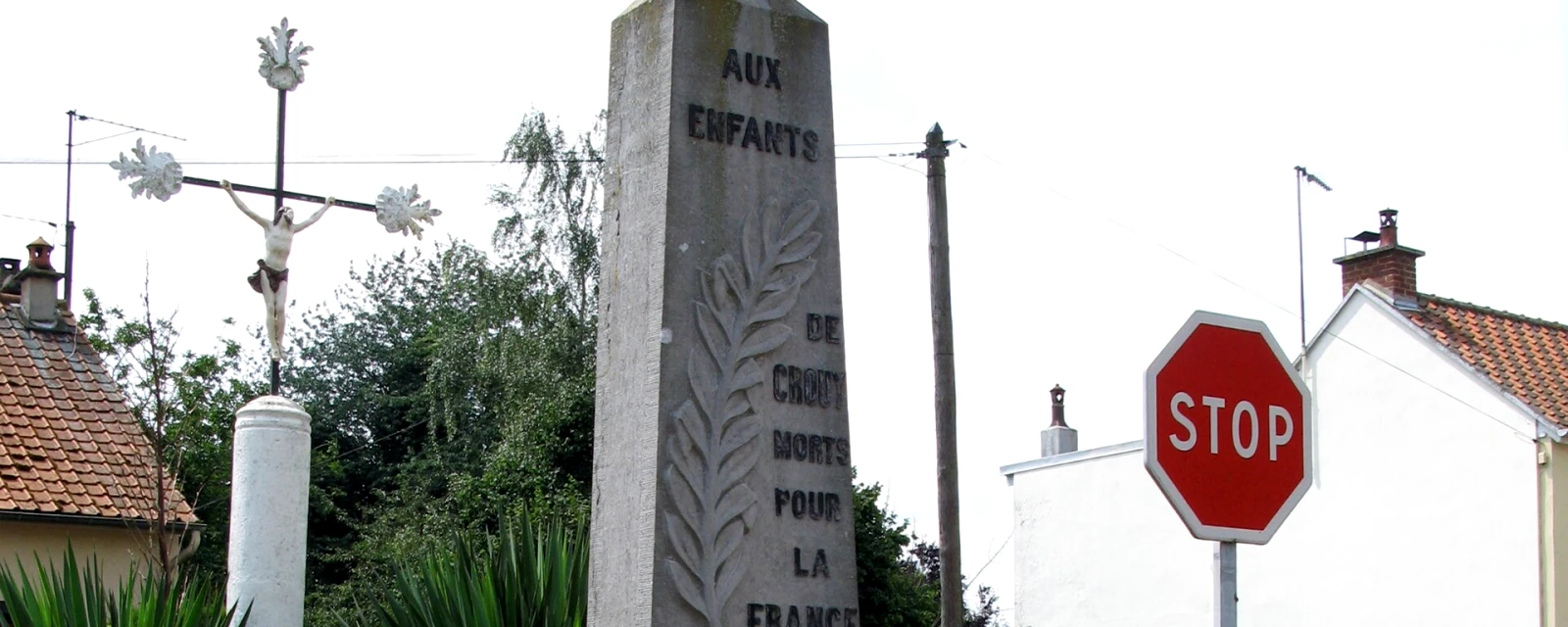 Vue de Crouy-Saint-Pierre, Somme