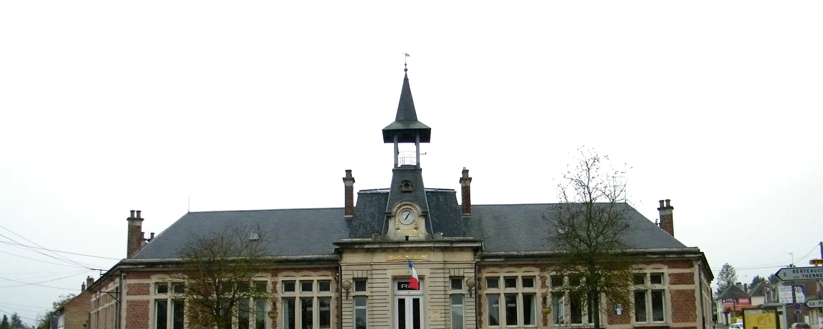 Vue de Domart-sur-la-Luce, Somme