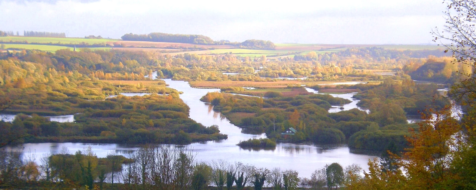 Vue de Éclusier-Vaux, Somme
