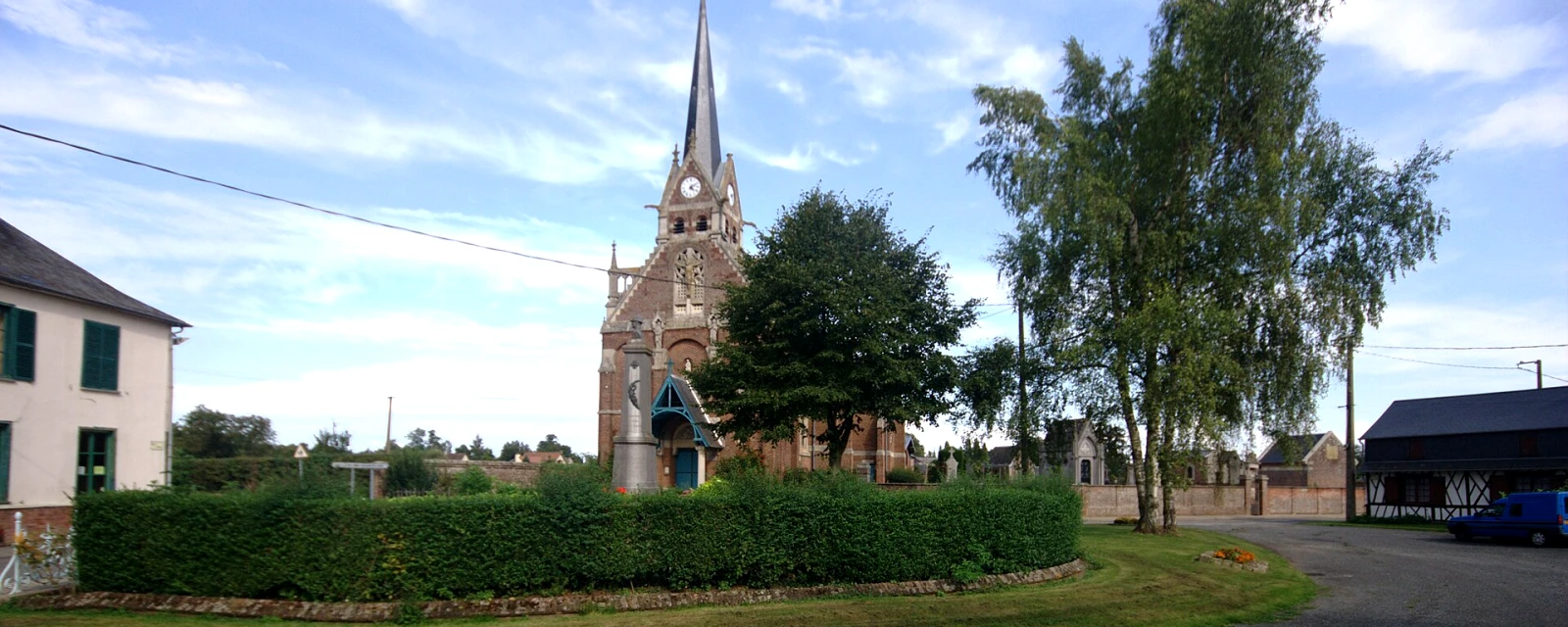 Vue de Équennes-Éramecourt, Somme
