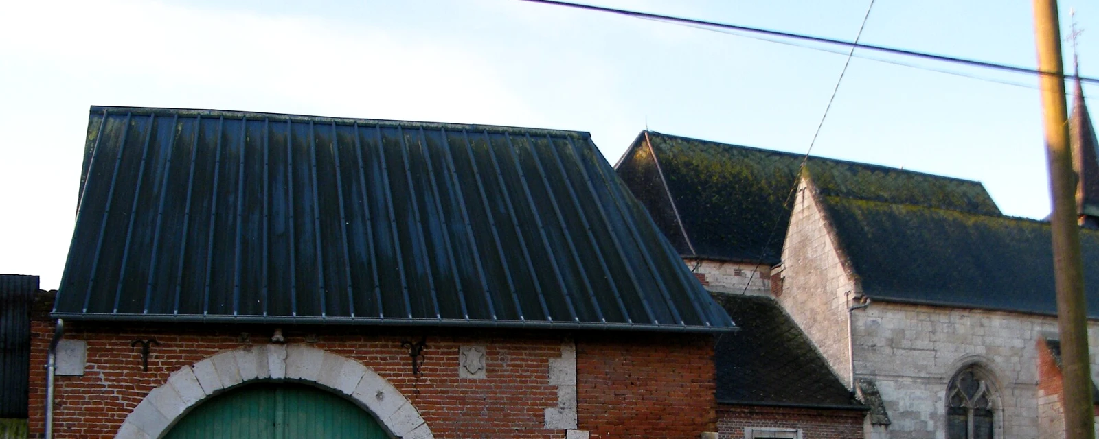 Vue de Esclainvillers, Somme
