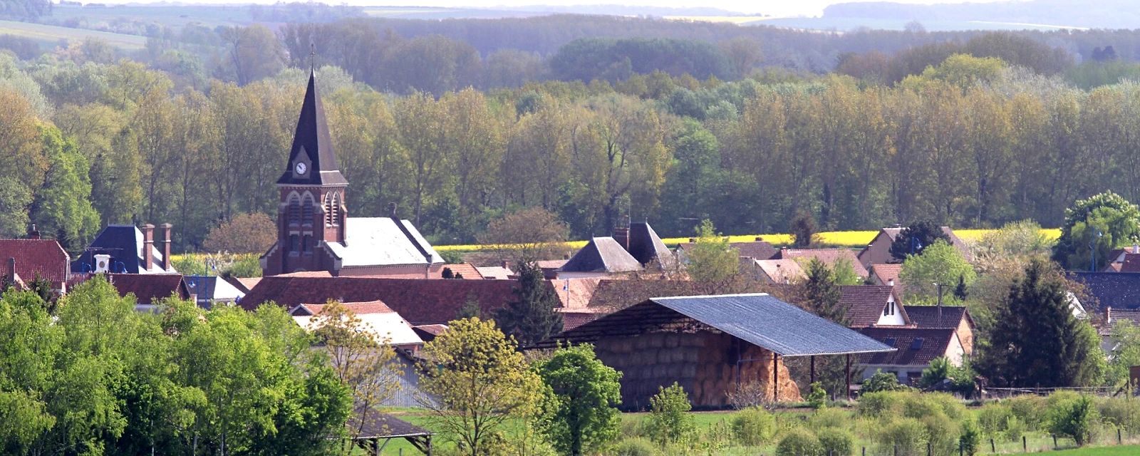 Vue de Hailles, Somme