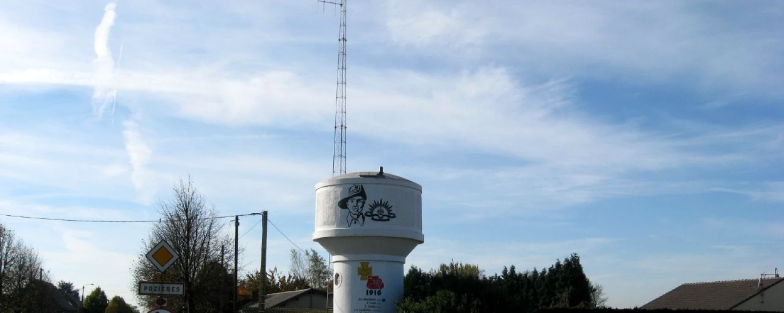 Vue de Pozières, Somme
