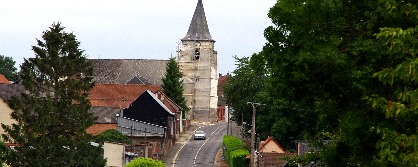Vue de Puchevillers, Somme