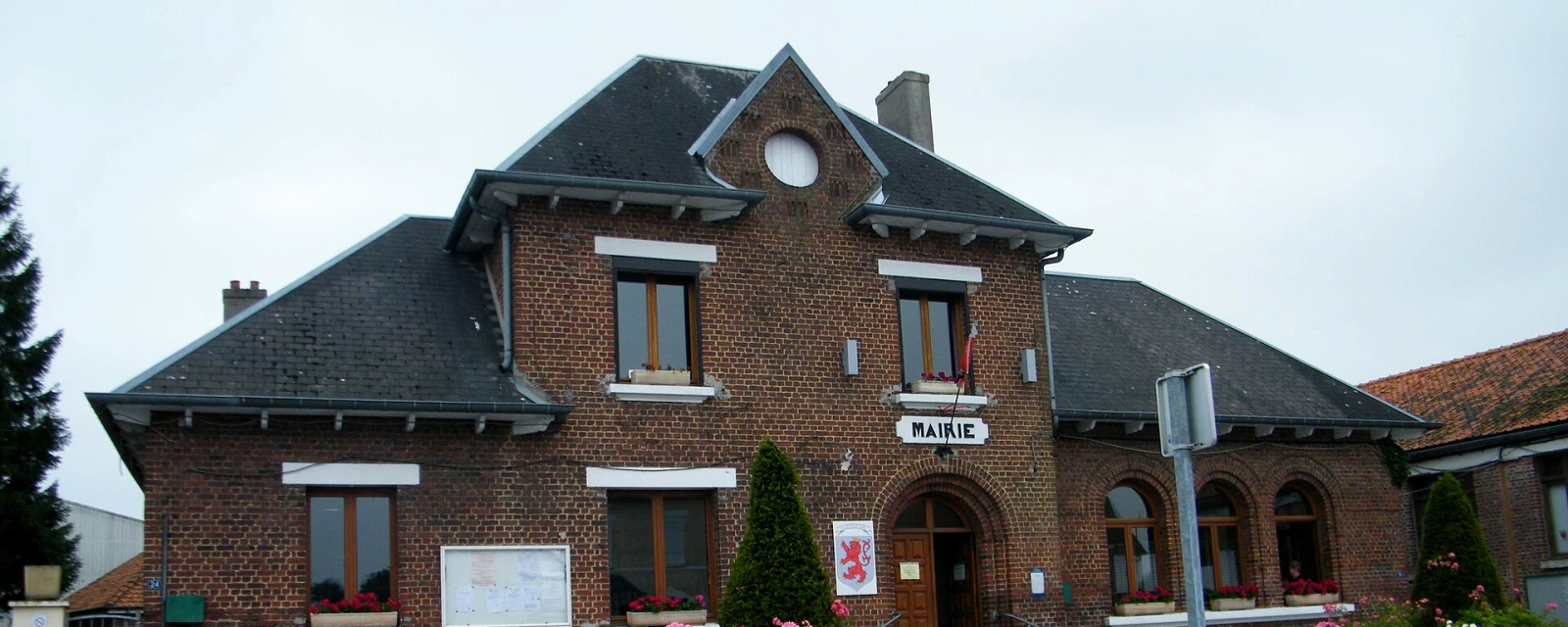 Vue de Sailly-Saillisel, Somme