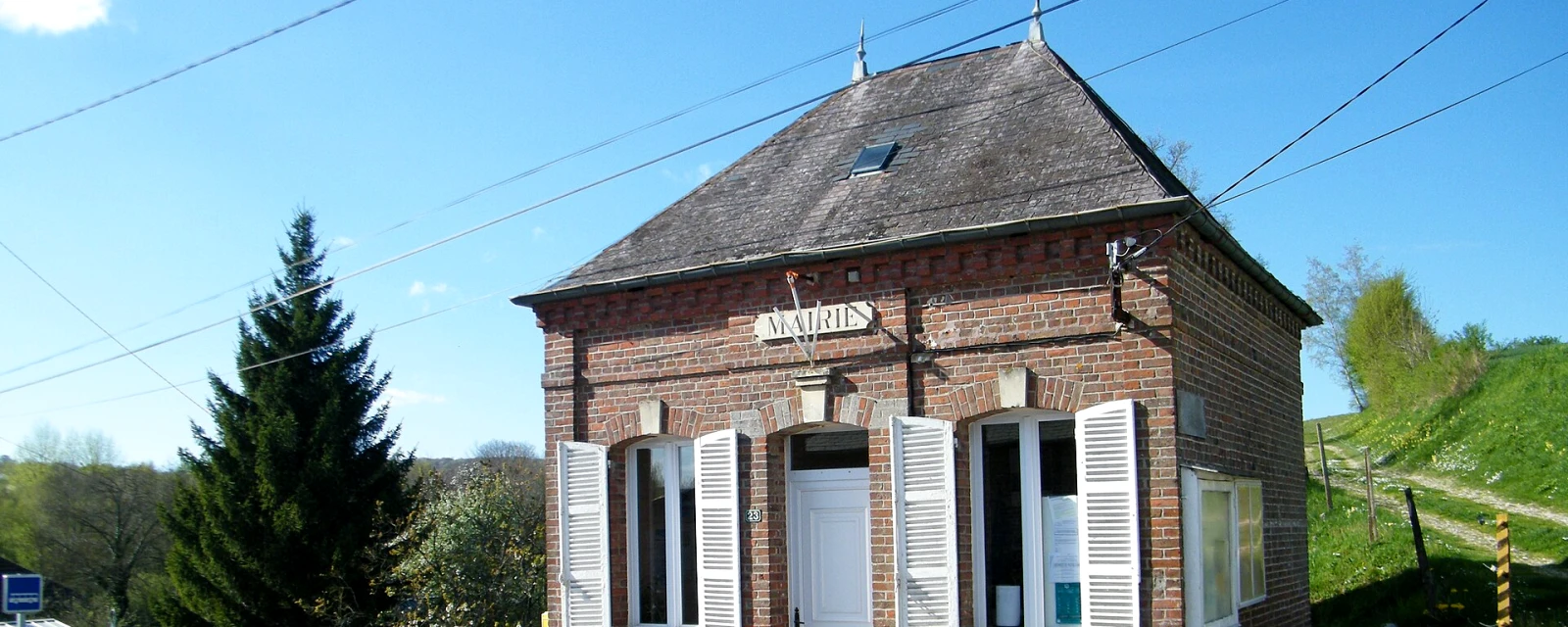 Vue de Saint-Léger-sur-Bresle, Somme