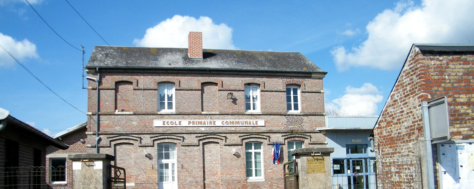 Vue de Sorel-en-Vimeu, Somme