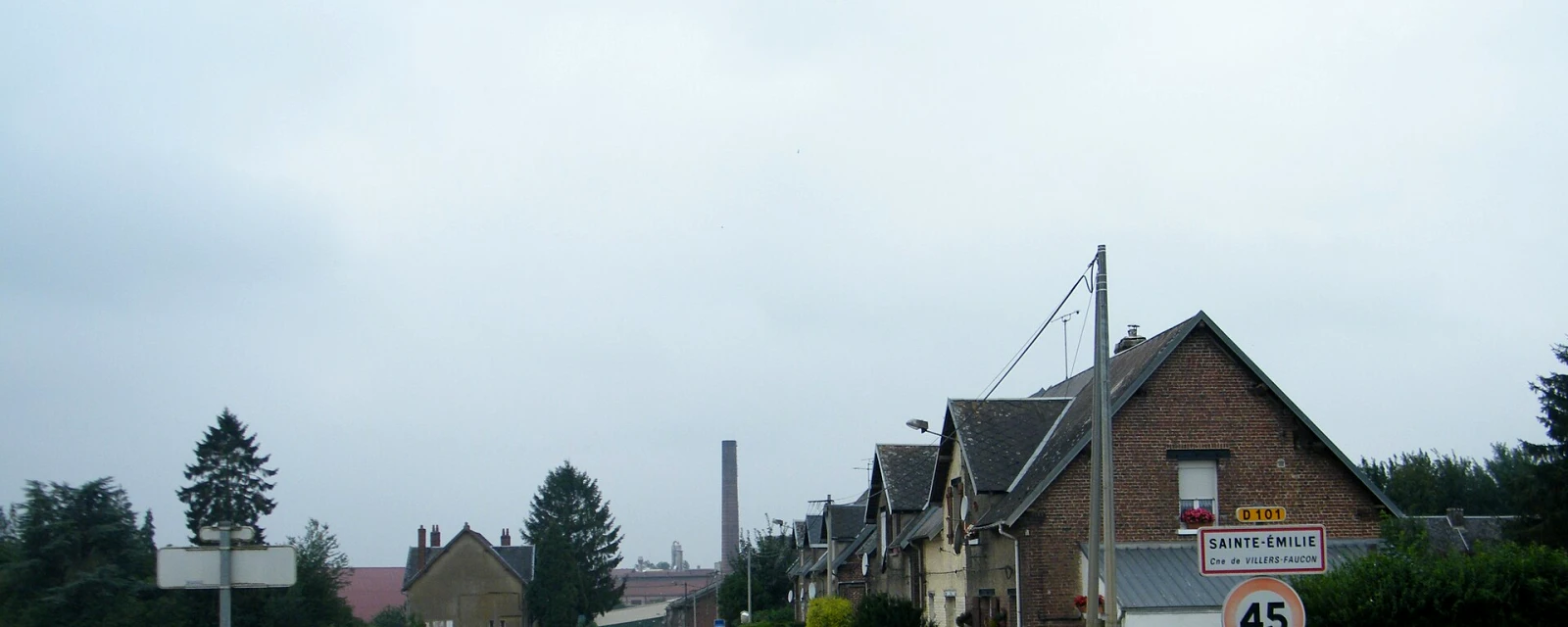 Vue de Villers-Faucon, Somme