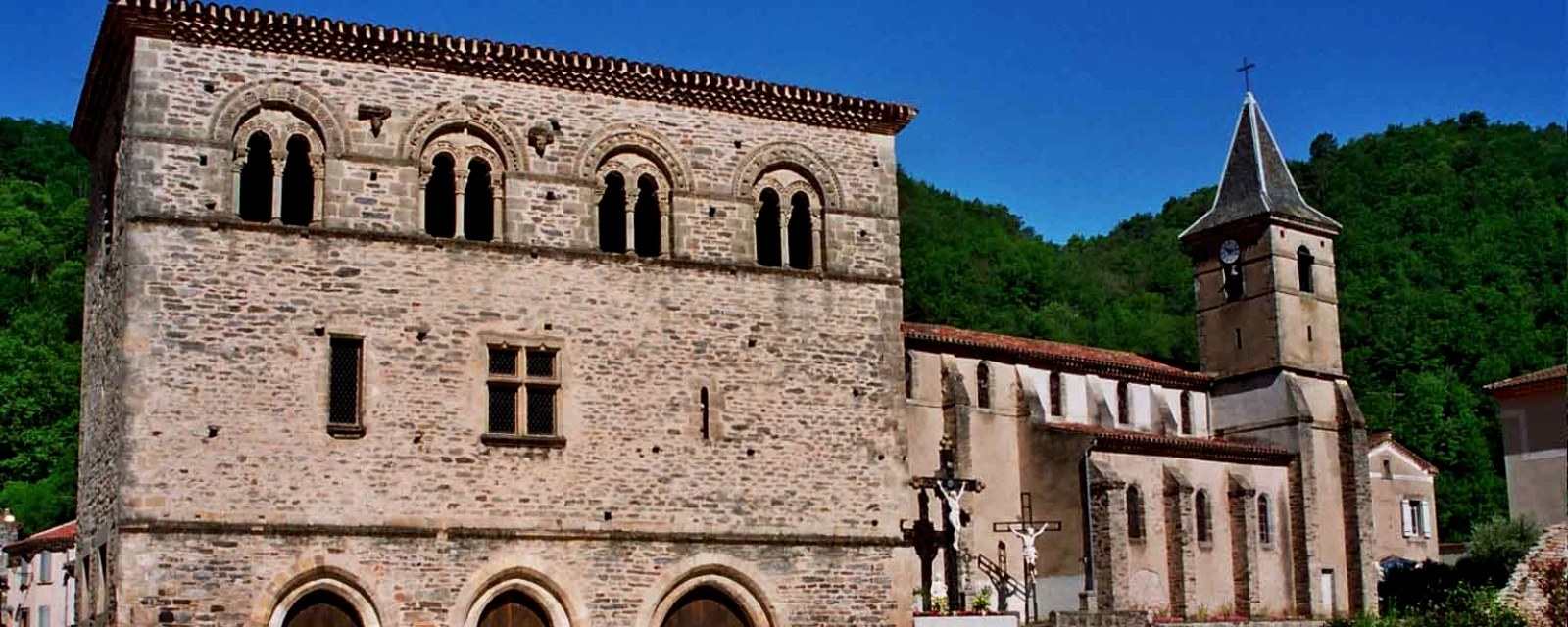 Vue de Burlats, Tarn